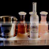 Custom Made Acrylic Glass Tray for Bar Service thumbnail-4