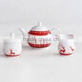 Ceramic Sugar Pot and Milk Jar Set,porcelain Sugar Pot and Milk Jar Set,10oz Sugar Pot and Milk Jar thumbnail-1