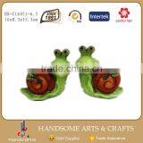 4.8 Inch Resin Outdoor Garden Ornament Snail Figurines Animal Statues thumbnail-2