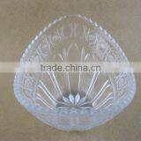 Glass Fruit Bowl Boat Shape Glass Bowl thumbnail-3