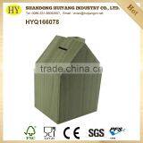 Unfinished Factory Custom Wooden Coin Box on Sale thumbnail-1