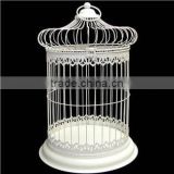 white metal antique decorative metal bird cage