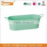 Colorful Powder Coating Ripples Iron Flower Pot thumbnail-6