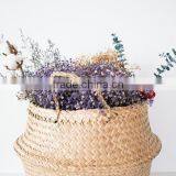Storage Baskets With Handles / Natural Seagrass Foldable Basket Wholesale thumbnail-4