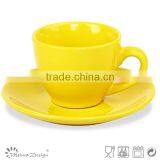 Cup Saucer Solid Colour High Quality Modern Design Wholesale Top Sale thumbnail-2