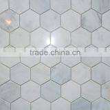 MM-CV259 Exceptional Quality Customized Natural Stone Calacatta Gold Marble Hexagon Mosaics thumbnail-1