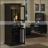 Natural Wood Grain Wine Cooler Cabinet Red Wine Storage Wine Cabinet thumbnail-2