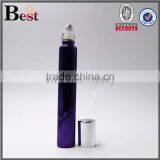 Hot Products Cosmetic Packaging Dark Purple UV Roll on Bottle 10ml Perfume Essential Oil Tube Glass Roll Bottle Factory Price thumbnail-3