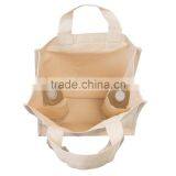 Europe Market Standard Size 12OZ Canvas Shopping Tote Bag With Customized Logo thumbnail-6