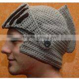 Winter Warm Roman Knight Knitted Beanie Hat