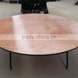 Wholesale Low Price Plywood Banquet Folding Tables thumbnail-2