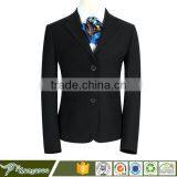 Professional Factory Made 2 Button Designer Notch Lapel Custom 3 Piece Women Suit thumbnail-2