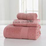 100% Cotton Pure Color 3 Pcs Towel Sets Bath Towels for Adults Luury Brand High Quality Soft Face Towels Variety of Colors thumbnail-3
