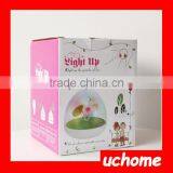 UCHOME Mushroom LED Night Light Change Color Table Lamp 3 LED Rechargeable Light With USB Line Bedroom Creative Baby Light thumbnail-6