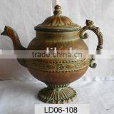 Zinc Teapot Flower Pot thumbnail-1