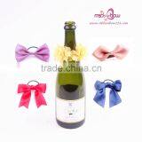 MSD Satin Ribbon Bows for Wine Bottle,perfume Bottle,cosmetics Bottle /ribbon Bow With Loop as Gift Bow/kids Hair Ribbon Bows thumbnail-1