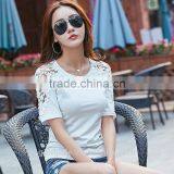 High Quality T-shirts Fashion Ladies/Tops Fashion Girls T Shirt Women 2017 Summer thumbnail-1