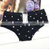Fancy Heart Printing Sexy Lingerie Soft Cotton Ladies Brief Mature Women Panty thumbnail-6