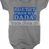 Wholesale Children's Boutique Clothing Fasion Clothes Toddler Short Sleeve Printing Cotton Custom Summer Baby T-shirt thumbnail-3