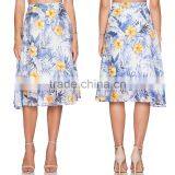 MGOO Korea Style Women Pleated Floral Summer Skirts High Waisat Fashion African Skirts 15145A408 thumbnail-2