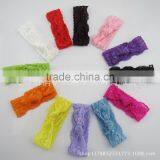 New Elastic Lace Baby Headband Wholesale thumbnail-1