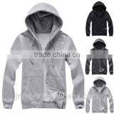 High Quality Plain Sweatshirts,custom Hooded Zip up Sweatshirts thumbnail-1