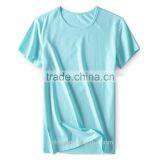 Custom Plain no Design Microfiber T-shirt Made in China thumbnail-1