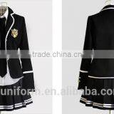 Juqian 2016 Wholesale Custom Colours School Skirt Suits Korean High School Uniforms Sets thumbnail-2