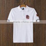 Customize Logo Fashion Newest Polyester Cotton Cheap Various Colour Polo Shirt Wholesale thumbnail-2