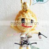 Handmade Keychains Keyrings Voodoo Doll String Accessories Bag Gifts thumbnail-1