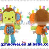 Cute Animal Baby Squeak Plush Toys thumbnail-1
