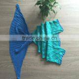 Kids Gifts Crocheted Mermaid Sale Gifts Crocheted Knit Blanket Sofa Beach Quilt Manufacturer