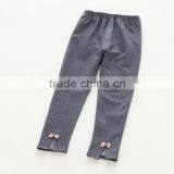 Wholesale Sweet Style Solid Color Cotton Baby Girl Pants thumbnail-4