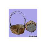 Bamboo and Iron Basket thumbnail-1