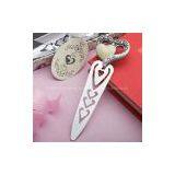 Heart Design Bookmark Favors