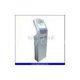 Bank Card Cash Payment Self Service Information Kiosk With Note Acceptor