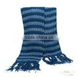 High Quality Best quality Striped loom knit scarf