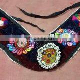 Kochi Afghan Belt Decorated With Sea Shells thumbnail-1