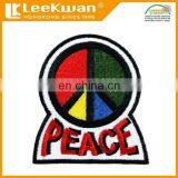 Iron on Hippie Peace Fingers Clothing Patches, Iron Peace Clothing Patches, Clothing Patches thumbnail-3