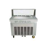 Single Pan Double Pan and Refrigeration Buckets Fruit,milk Fried Ice Cream Machine| Fry Ice Cream Machine thumbnail-3