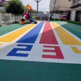 Wanhe OEM Plastic Sport Court Flooring Indoor and Outdoor Courts thumbnail-1