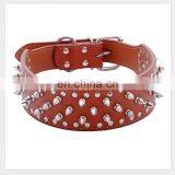 Mushroom Rivet Pet Leather Collar Leather Leash Training Dog Rope Pet Neck Chain Pet Supplies thumbnail-4