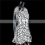 LAITE D2123 Women Casual Dresses Ladies Dot Printed Dresses Women Sexy Mini Summer Dresses thumbnail-6