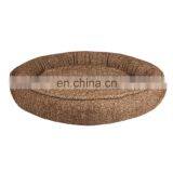 High Quality Modern Natual China Luxury Extra Large Faux Fur Hot Grey Cheap Small Pet Dog Cat Sofa Bed For Dog thumbnail-1