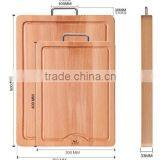 Custom Solid Beech Wooden Cutting Block,Butcher Block Wood thumbnail-5