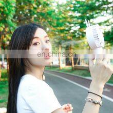 New Product Idea 2020 Hand-hold Outdoor Cool Misting Fan for Promotion Gift thumbnail-1
