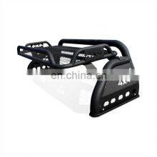 4x4 Offroad Accessories Universal Black Sport Roll Bar With Roof Rack For Hilux Navara NP300 D40 D22 Isuzu Ford Ranger thumbnail-1