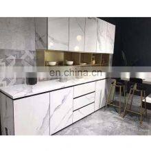 Customized Size and Shape Desktop Marble Porcelain Kitchen Cabinet Counter Top