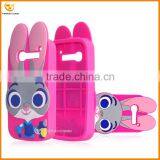 Express 3d Rabbit Silicone Cellular Case for Alcatel C5 thumbnail-5