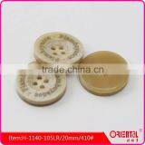 High End 4 Holes Plastic Imitation Wooden Button for Sasual Suit thumbnail-3